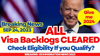 NO More Backlogs | Check, If You Qualify | US Visa Waiver Program Aug 2023 | Immigration Reform 2023