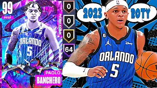 END GAME PAOLO BANCHERO GAMEPLAY! SHOULD YOU FEAR THE ROOKIE OF THE YEAR IN NBA 2K23 MyTEAM?