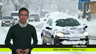 Thursday evening forecast 28/12/17