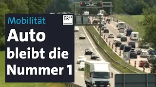 ADAC-Umfrage: Auto bleibt Verkehrsmittel Nummer 1 | BR24