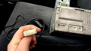 Установка USB  AUX в штатную магнитолу TOYOTA.  Адаптер Yatour.