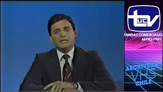 Tandas Comerciales Canal 13 UCTV - Mayo 1981