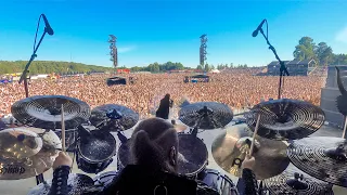 Dimmu Borgir "Gateways" Daray - Drum Cam - Tons of Rock - Norway