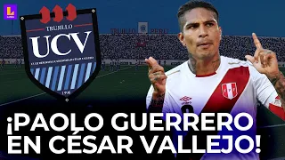 ¡Jugará en la Liga 1! Paolo Guerrero firmó por César Vallejo y estará en el campeonato peruano