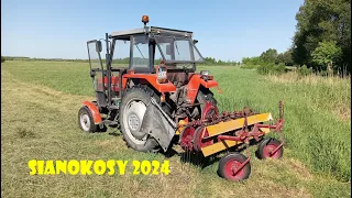 | 🚨SIANOKOSY 2024 ROZPOCZĘTE🚜 | 🍀PRZEWRACANIE I ZWIAJANIE SIANA NA WAŁKI🍀 | AGRO_JACA