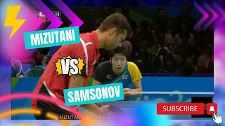 MIZUTANI VS SAMSONOV Table Tennis RIO 2016 | PingpongLover