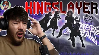 NEW FAN reacts to BABYMETAL! - Kingslayer: Bring Me the Horizon Ft. BabyMetal | REACTION (W/subs)