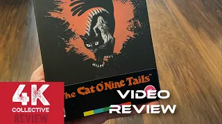 The Cat O’ Nine Tails 4k UltraHD Blu-ray Limited edition video review
