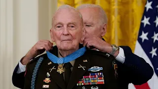 Biden awards first Medal of Honor to Columbus retired Army Col. Ralph Puckett