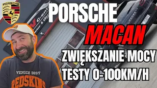 #222 Coobcio & Basia - Porsche Macan. Zwiększanie mocy w 2.0TFSI. Pomiary drogowe i na hamowni.