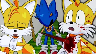 SONIC.EXE DAMNATION - SECRETS AND ENDING (Scary 4th Wall Breaking .EXE Game)