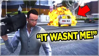 Rigging Cars with Bombs and Framing Random Players on GTA 5 RP