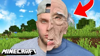 MINECRAFT, ale DZIADEK MI PRZESZKADZA! *Coo?*