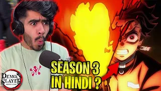 Demon Slayer Season 3 FINAL TRAILER and Release Date🔥 | Demon Slayer Hindi Dub ?