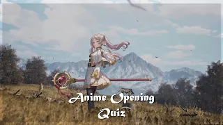 ANIME OPENING QUIZ IN 7 SECONDS ║ 30 OPENINGS ║ ANICHAU #57