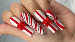 Christmas Nail Decoration Ideas 2023 #tutorial | Best Holidays Nail Art ...