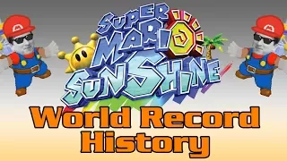 The World Record History of Super Mario Sunshine any%