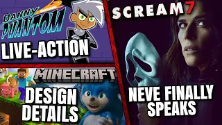 Scream 7 Drama Continues, Minecraft Live-Action Designs, Danny Phantom Movie & MORE!!