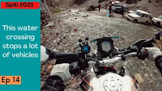 [EP 14] Stuck at a water crossing in Chandratal | Landslide before Manali | Hyderabad to Spiti solo