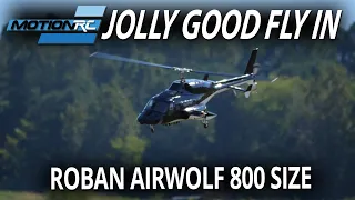 Roban Airwolf 800 Size RC Helicopter Flight - Motion RC