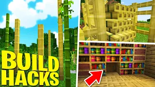 10 TRUCCHI PRO con i BLOCCHI di MINECRAFT 1.20