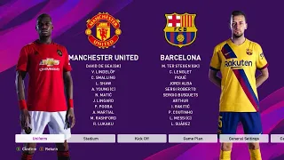 eFootball PES 2020 DEMO PC Gameplay | GTX 660 | Manchester United VS Barcelona FC
