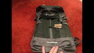 Walmart Clearance Outdoor Products Arrowhead 47 Liter Hiking Backpack Rucksack Frameback $13