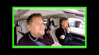 ​James Corden Tears Up Listening To Paul McCartney Singing 'Let It Be'