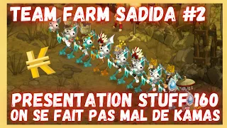 [DOFUS] PRESENTATION STUFF 160 TEAM FARM SADIDA + FARM ZONE