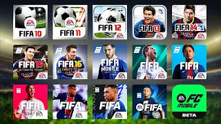 Every FIFA Mobile Trailer From FIFA 10 - EA FC Mobile