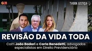 STF DERRUBA REVISÃO DA VIDA TODA: E AGORA? | TVGGN JUSTIÇA - AO VIVO - 22/03/24