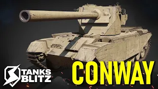 ПУШКА НА 600 АЛЬФЫ CONWAY  WOT BLITZ / TANKS BLITZ