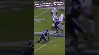 Best kickoff return ever or worst tackling ever? #shorts #kickoff #lateral