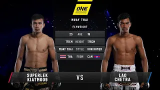 Superlek vs. Lao Chetra | Full Fight Replay