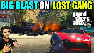 I DESTROYED LOST GANG BASE GAME OVER #78 GTA V GAMEPLAY