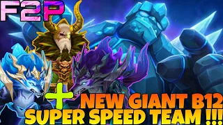 NEW SUPER SPEED TEAM GIANT B12 / GB 12 SUMMONERS WAR