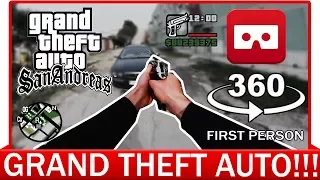 360° VR VIDEO - GTA Real Life - GTA First Person - GTA VR - GTA VIRTUAL REALITY