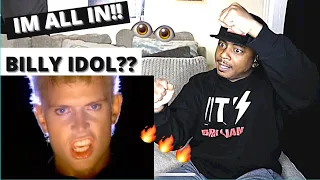 DUDE SAVAGE.. | Billy Idol - Eyes Without A Face (Official Music Video) REACTION!!