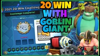 20 WINS W/ GOBLIN GIANT SPARKY RAGE DECK | 20 WIN CHALLENGE