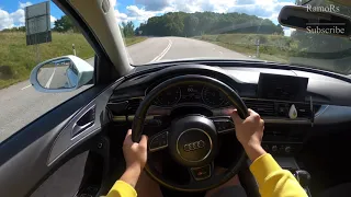 Audi A6 2.0 TDI 2014| POV Test Drive (Stage1)