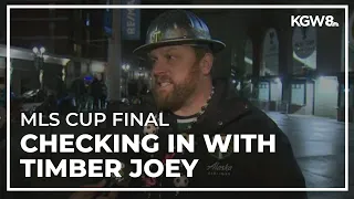 Checking in with Portland Timbers mascot Timber Joey ahead of MLS Cup final