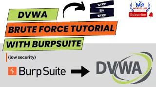 Tutorial on DVWA Brute Force using BurpSuite  (Low Security) #bruteforce #burpsuite #dvwa #tutorial