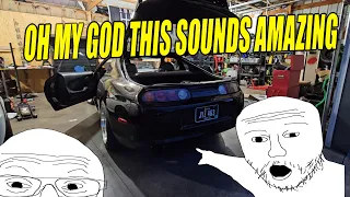 OH MY GOD THE SUPRA MAKES THE SOUND (FIRST DRIVE)