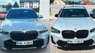 New BMW X5 Facelift 2024 vs New Bmw X3 2023 - Headlights comparison