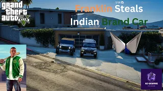 GTA 5 TAMIL: DID Franklin Steals Indian Brand Mahindra CARS, #GTA 5 #Real life Mods EP 4.