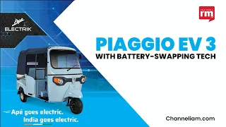 Piaggio Vehicles pioneers 3-Wheeler electric mobility in Philippines