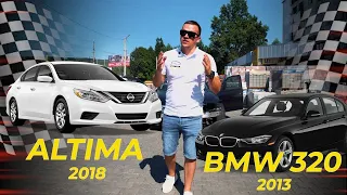 Nissan Altima 2018  BMW 328i Реальний стан авто з Аукціонів США