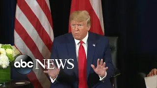 Trump defends Ukraine phone call