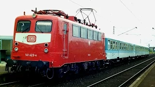 Bundesbahn 1987: Neue Züge, neue Farben - new trains, new paints