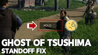 Ghost of Tsushima PC STANDOFF FIX! Button doesn't work?!